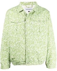Carne Bollente - Abstract-Print Button-Down Jacket - Lyst