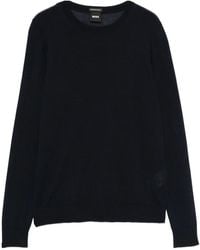 BOSS - Virgin Wool Sweater - Lyst