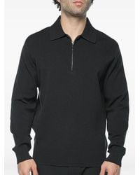 DRYKORN - Gavvin Quarter-Zip Knitted Polo Shirt - Lyst