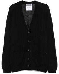 Moschino - V-Neck Cardigan - Lyst