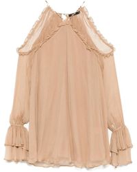 Amen - Minikleid Aus Seide - Lyst