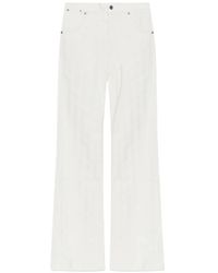 Off-White c/o Virgil Abloh - Monogram-Pattern Jeans - Lyst