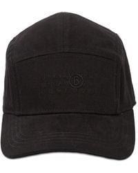 MM6 by Maison Margiela - Cotton Canvas Cap - Lyst