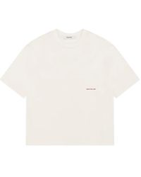 About Blank - Logo-Detail T-Shirt - Lyst