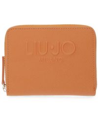 Liu Jo - Medium Logo-Debossed Wallet - Lyst