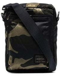 Porter-Yoshida and Co - Vertical Camouflage-Print Shoulder Bag - Lyst
