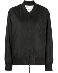 B+ AB - Baseball-Collar Zip-Up Bomber Jacket - Lyst