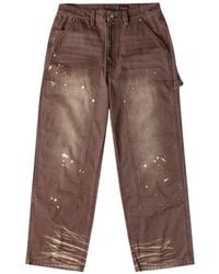 Evisu - Distressed Daicock Jeans - Lyst