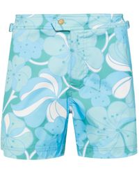Tom Ford - Floral-print Swim Shorts - Lyst
