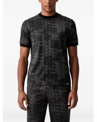 EA7 - Logo-Print Short-Sleeve T-Shirt - Lyst
