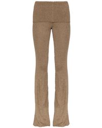 Akep - Pantalones De Canalé Con Hilo De Lúrex - Lyst