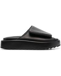 Gia Borghini - Gia 1 New Leather Slides - Lyst