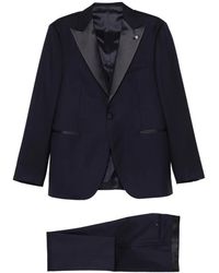 Tagliatore - Shawl-Lapel Single-Breasted Suit (Set Of Three) - Lyst