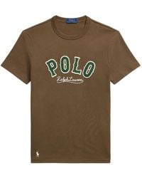 Polo Ralph Lauren - Logo-Detail Crew Neck T-Shirt - Lyst