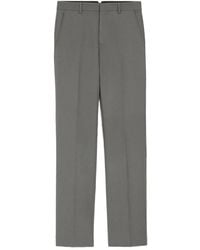 Ami Paris - Straight Trousers - Lyst