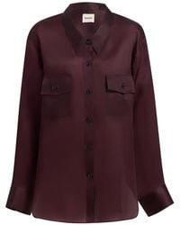 KHAITE - Deconstructed Chevron Jacket - Lyst