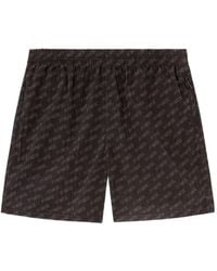 DIESEL - Daniel-41-Mono-Utlt Patterned Swim Shorts - Lyst