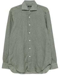 Barba Napoli - Curved-Hem Shirt - Lyst