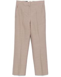 Fendi - Broek Met Ff-Jacquard - Lyst