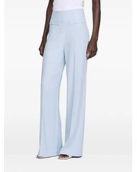 Sandro - Striped Sequin Trousers - Lyst