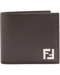Fendi - Portefeuille En Cuir À Motif Monogrammé - Lyst