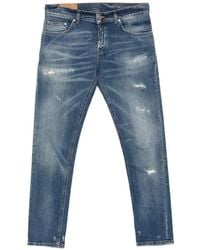 Dondup - Gerafelde Jeans - Lyst