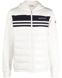 Moncler - Panelled Padded Cotton Jacket - Lyst