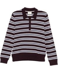 GANT - Striped Wool Sweater - Lyst