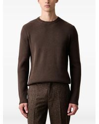 Lindbergh - Ribbed-Knit Crew-Neck Sweater - Lyst
