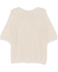 Antonelli - Magnolia Crew Neck Knitted Top - Lyst