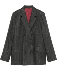 Zadig & Voltaire - Double-Breasted Blazer - Lyst