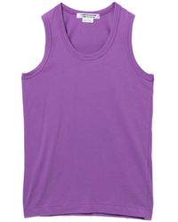 Comme des Garçons - Round Neck Tank Top - Lyst