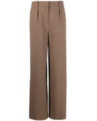 Jonathan Simkhai - Check-print Tailored Trousers - Lyst