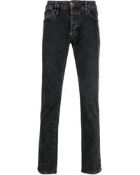 Philipp Plein - Iconic Plein Straight-Leg Jeans - Lyst