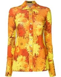 Ellery - Sala Floral Print Shirt - Lyst