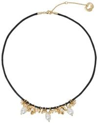 Maje - Collier Ras-De-Cou À Fleurs Ornées - Lyst