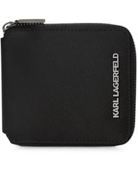 KARL LAGERFELD - K/Nylon Wallet - Lyst