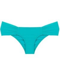 Amir Slama - Gathered Low-Waisted Bikini Bottoms - Lyst