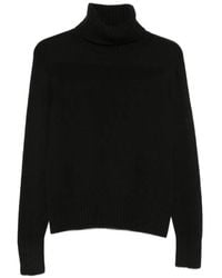 Aragona - Roll-Neck Ribbed-Trim Sweater - Lyst