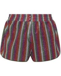 Oséree - Shorts Corti A Righe - Lyst
