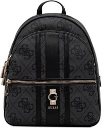 Guess - Erenia Rucksack mit Logo-Schild - Lyst