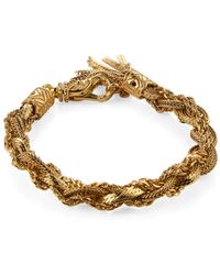 Emanuele Bicocchi - Medium Round Braid Bracelet - Lyst