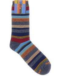 Gallo - Calcetines a rayas metalizadas - Lyst