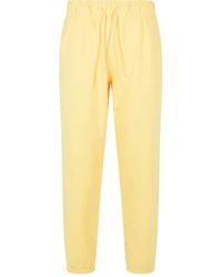 New Balance - Pantalones de chándal con parche del logo - Lyst
