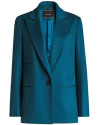 Kiton - Single-Breasted Long-Sleeve Blazer - Lyst