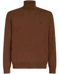 Etro - Classic T-Neck Sweater - Lyst