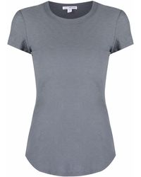 James Perse - T-Shirt mit rundem Ausschnitt - Lyst