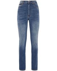 Philipp Plein - High-rise Skinny Jeans - Lyst