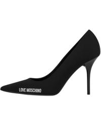 Love Moschino - Logo-Print Pumps - Lyst