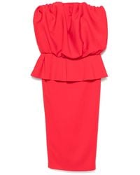 ROWEN ROSE - Maxikleid Mit Ballonoberteil - Lyst